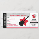 Search for ticket style invitations Concert