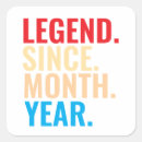 Search for legend stickers Birthday