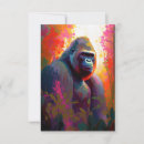 Search for gorilla thank you cards Animal