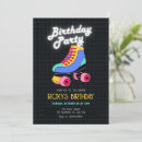 Search for retro skate invitations Colourful