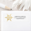 Search for gold foil return address labels Minimalist