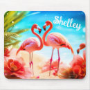 Search for flamingo mousepads Tropical birds