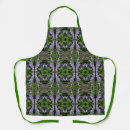 Search for purple flower pattern aprons Mother