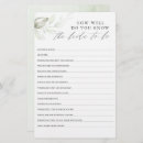 Search for who knows the bride best Fun