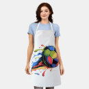 Search for abstract art aprons Vibrant colors
