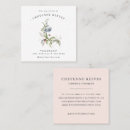 Search for spring business cards Greenery