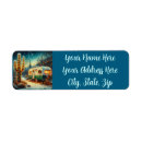 Search for desert return address labels Green