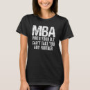 Search for mba tshirts Master