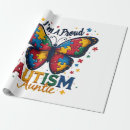 Search for autism support wrapping paper Autism awareness month