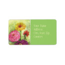 Search for zinnia return address labels Orange