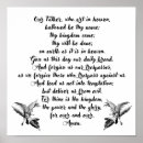 Search for our father prayer posters The lords prayer