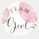 Search for team blue pink stickers Watercolor