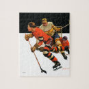 Search for ice hockey puzzles Vintage