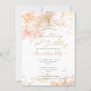 Search for 1st birthday and christening invitations Watercolor