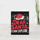 Search for dear santa i can explain christmas cards Holiday super
