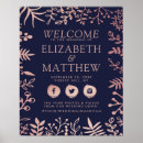 Search for navy and rose gold wedding posters Floral