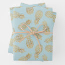Search for gold and blue wrapping paper Floral
