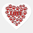 Search for red paw stickers Dogs