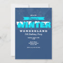 Search for january birthday invitations Snowflakes