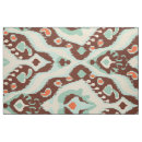 Search for turquoise and brown fabric Decorative