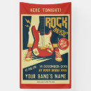 Search for band banners Rock