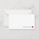 Search for business logo note cards Custom flat