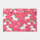 Search for rainbow unicorn doormats Pink