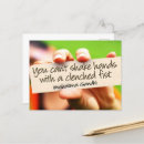 Search for peace hand postcards Inspirational