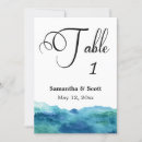Search for watercolor table cards Calligraphy