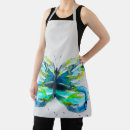 Search for watercolor fern aprons Botanical