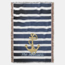 Search for stripe throw Nautical