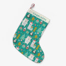 Search for llamas christmas stockings Pattern