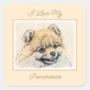 Search for pomeranian art stickers Dog