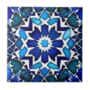 Search for blue moroccan pattern tiles Mediterranean