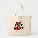 Search for weird bags Typography