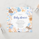 Search for sea creature baby shower invitations Coastal
