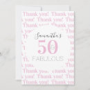 Search for fifties thank you cards For her