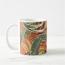 Search for jungle leaves mugs Pattern