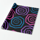 Search for black swirl wrapping paper Purple