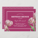Search for pink tulip birthday invitations Bloom