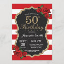 Search for gold and white 50th birthday invitations Adult birthday party