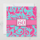 Search for monogram birthday invitations Hot pink