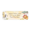 Search for safari return address labels Giraffe