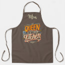 Search for queen kitchen aprons Lady chef boss