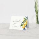 Search for lemon thank you cards Positano