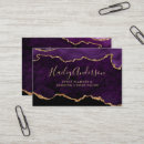 Search for purple glitter business cards Agate