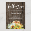 Search for fall bridal shower invitations Fall in love