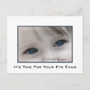 Search for reminder postcards Eye exam