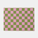Search for checkered pattern doormats For her