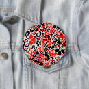 Search for abstract flower badges Floral pattern